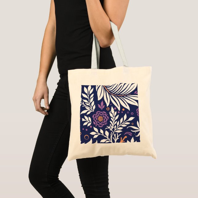 Floral Design 22 Tote Bag (Front (Product))