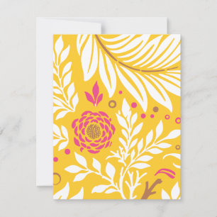 Floral Design 24 Card
