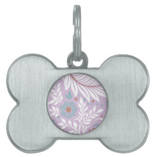 Floral Design 26 Pet ID Tag