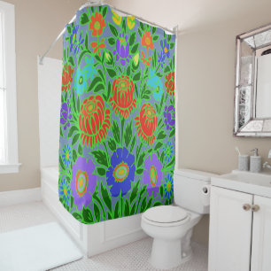 Floral Design #2 Shower Curtain