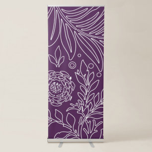 Floral Design 33 Retractable Banner