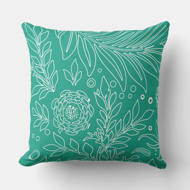 Floral Design 34 Cushion (Front)