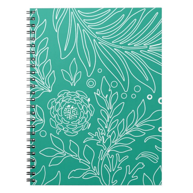 Floral Design 34 Notebook (Front)