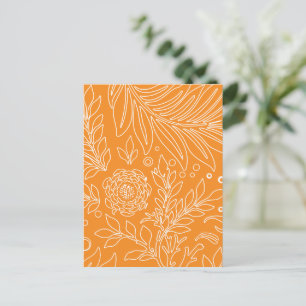 Floral Design 35 Holiday Postcard