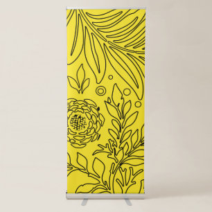 Floral Design 36 Retractable Banner