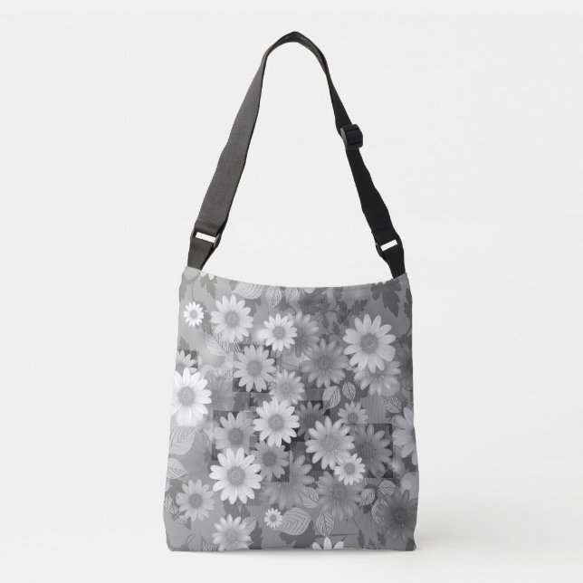 Floral Design 3 Crossbody Bag (Front)