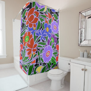 Floral Design #5 Shower Curtain