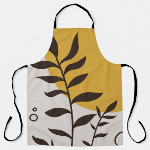 Floral design apron