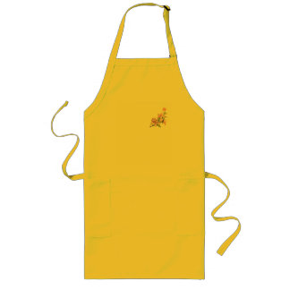Floral design Apron for unisex