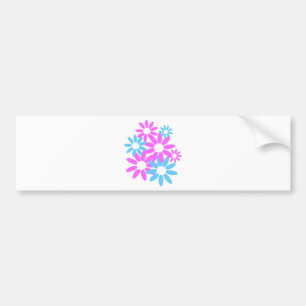 Floral Design Bumper Sticker