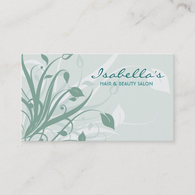 Floral Design Business Card (Front)
