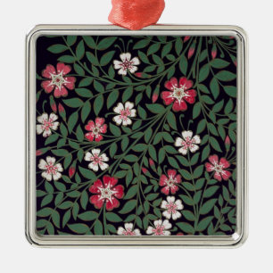 Floral Design by J. Owen, 1863 Metal Tree Decoration