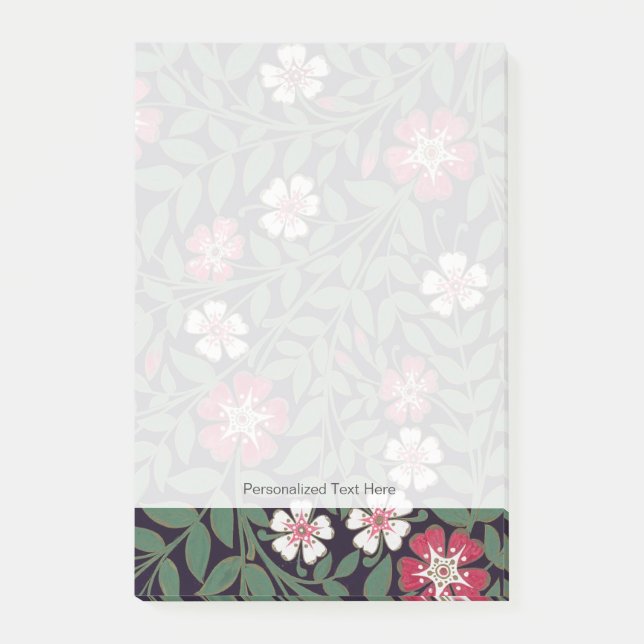 Floral Design by J. Owen, 1863 Post-it Notes (Front)