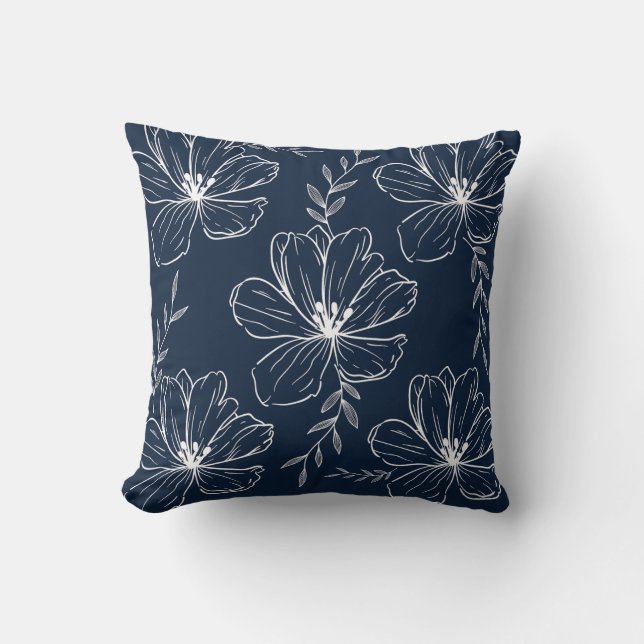 Floral Design Cushion (Front)