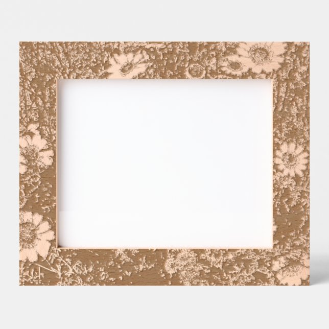 FLORAL DESIGN ETCHED FRAMES (Front)