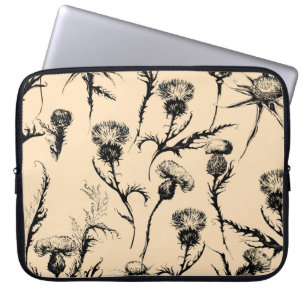 floral Design, home decorationart,graphic decor,ba Laptop Sleeve