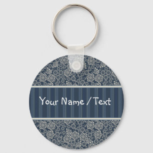Floral Design Key Ring