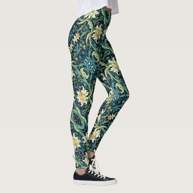 Floral design leggings (Right)