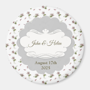 Floral Design Magnet