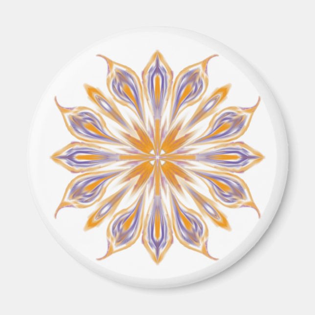 Floral Design Magnet (Front)