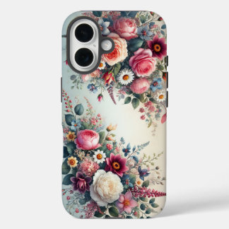 Floral Design Max Tough Smart Phone Case