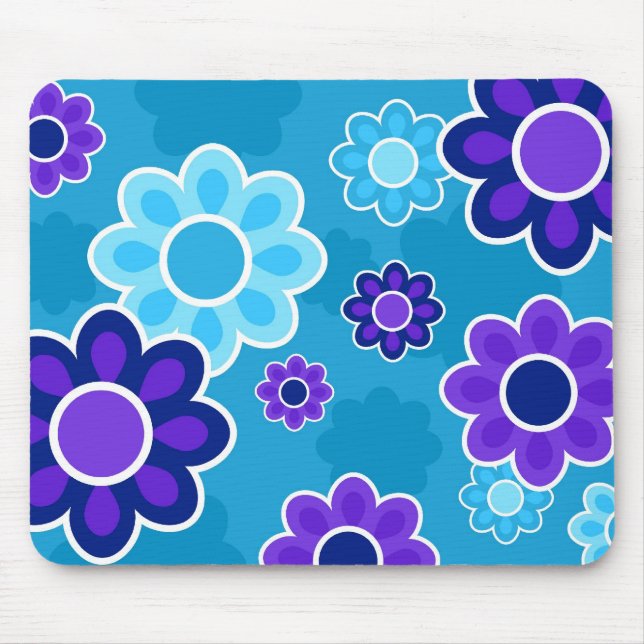 Floral Design Mouse Mat (Front)