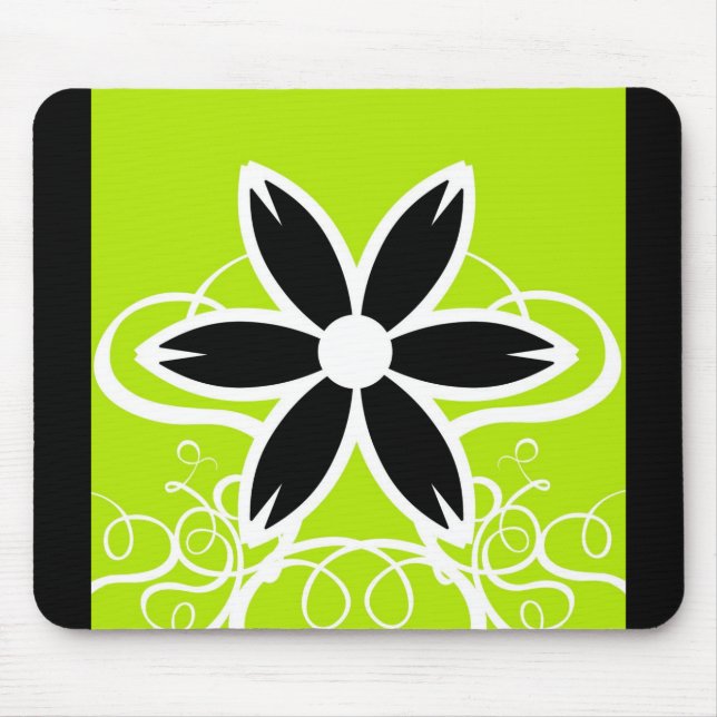 Floral Design Mousepad (Front)