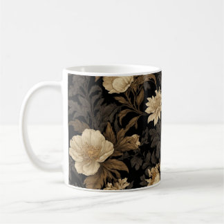 floral design mug