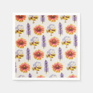 Floral Design Napkin