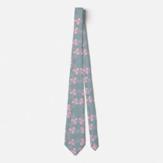Floral Design Neck Tie |1owlartist