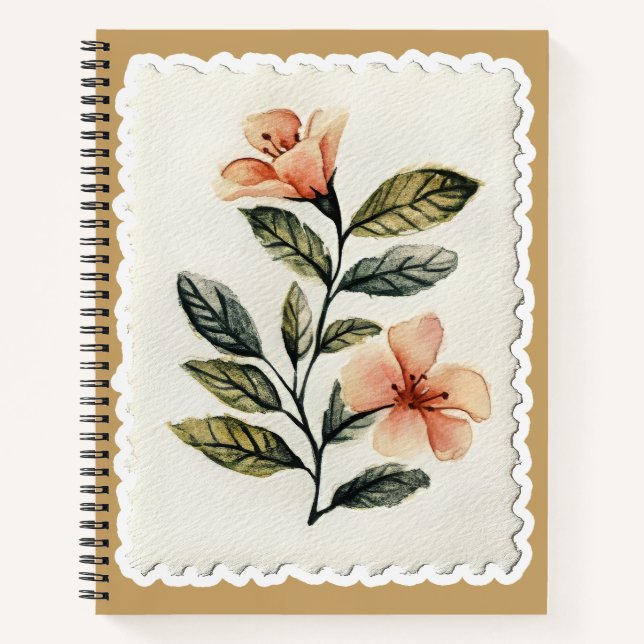 Floral Design Notebook (Front)