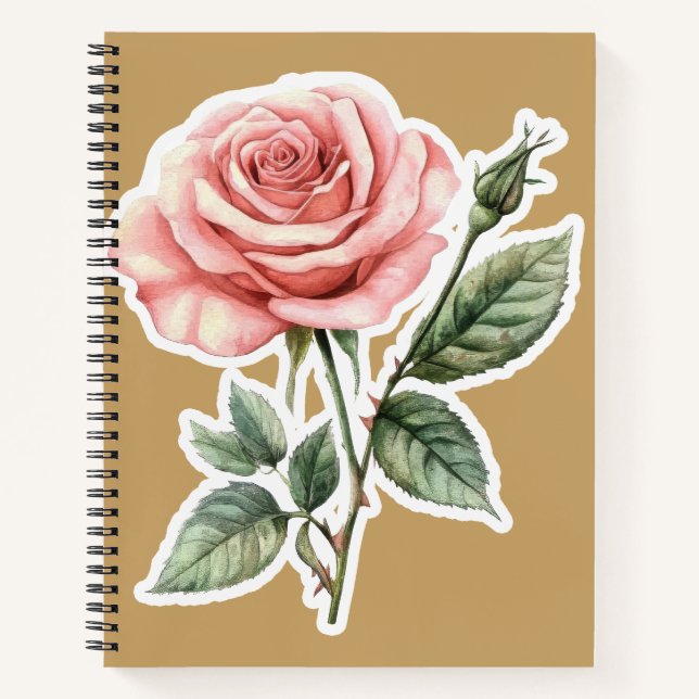 Floral Design Notebook (Front)