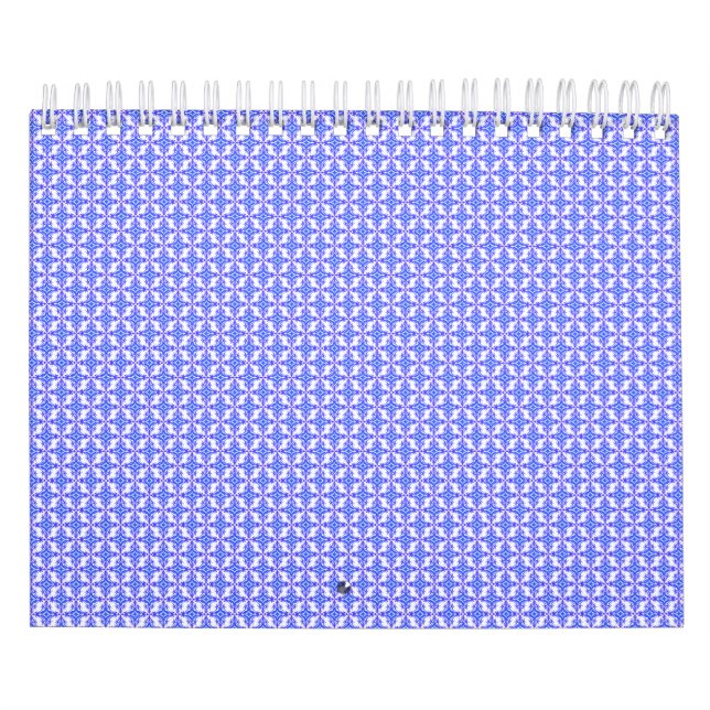 Floral Design Pattern Calendar (Cover)