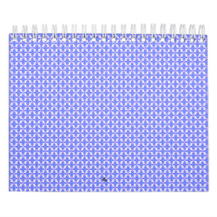 Floral Design Pattern Calendar