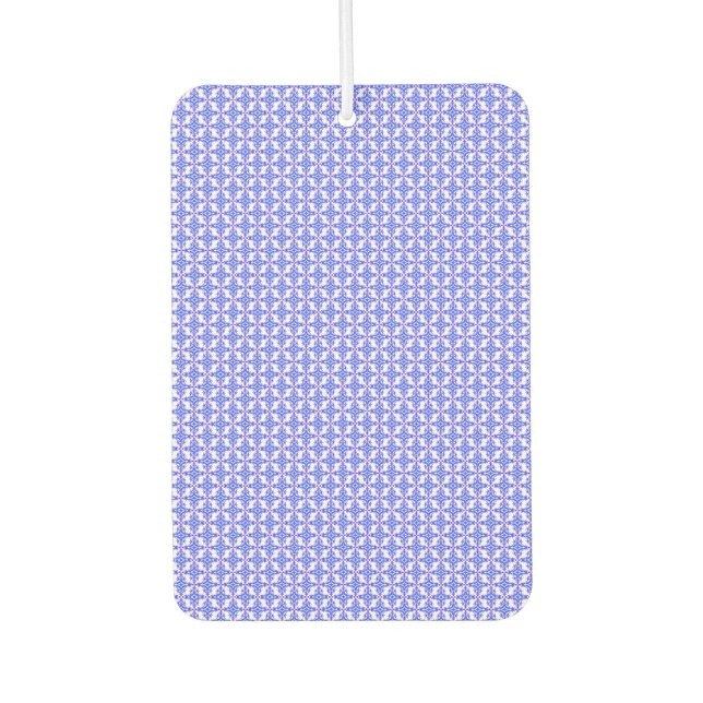 Floral Design Pattern Car Air Freshener (Front)