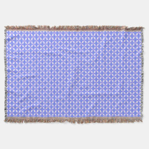 Floral Design Pattern Throw Blanket