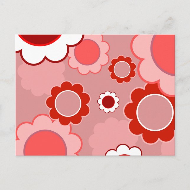Floral Design Postcard (Front)