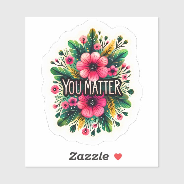 Floral Design Promoting Self-Worth (Sheet)