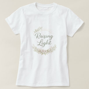 Floral design quotes AI art T-Shirt