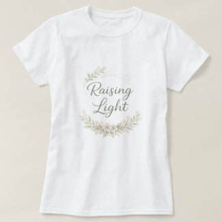 Floral design quotes AI art  T-Shirt