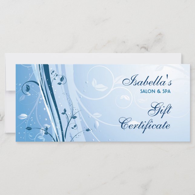 Floral Design Rack Card (Front)