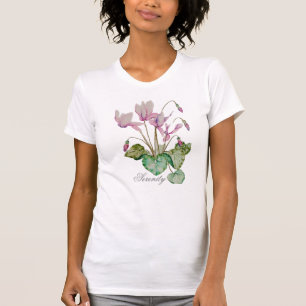 Floral design T-shirt