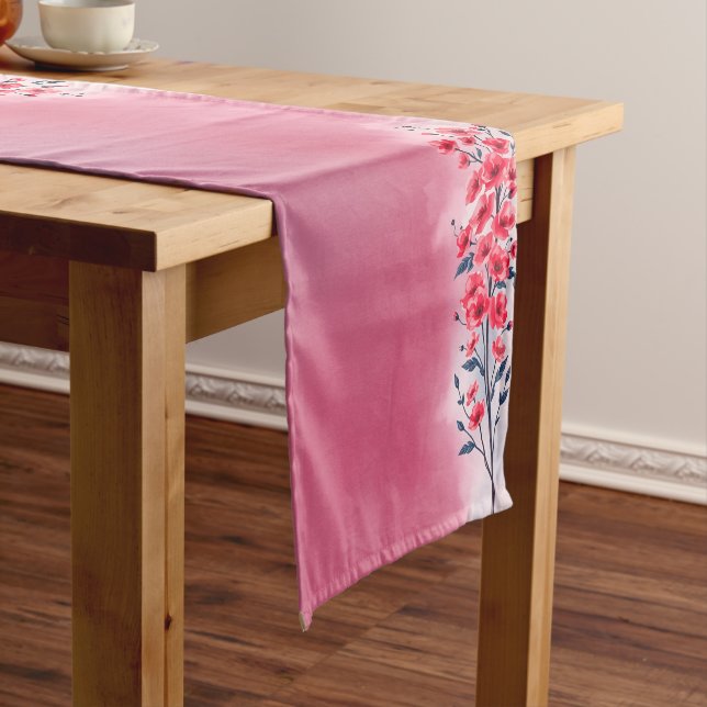 Floral Design: Timeless Beauty and Elegance Long Table Runner (In Situ)
