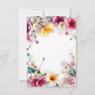 Floral Design: Timeless Beauty and Elegance Thank You Card