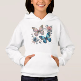 Floral Design Women’s Sweatshirt - Cute & Cosy