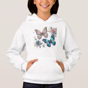 Floral Design Women’s Sweatshirt - Cute & Cosy