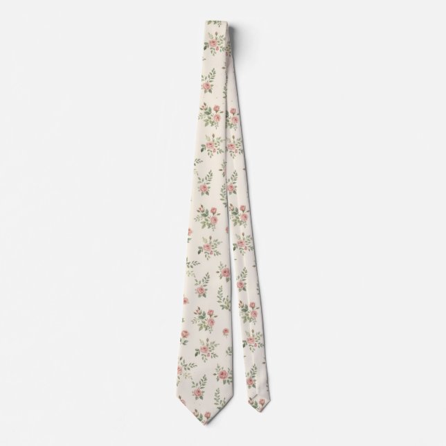 floral designed with flowers tie (Front)