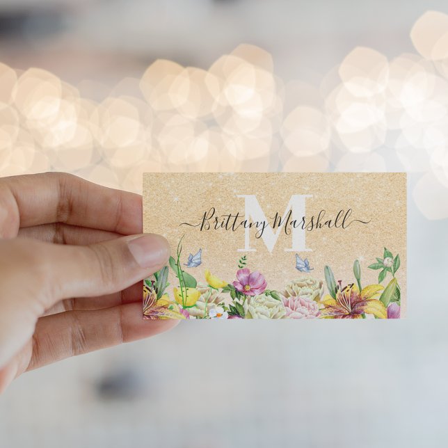 Floral Designer | Event Florist Business Card (Creator Uploaded)