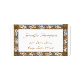 Floral Designs by William Morris - Address Labels