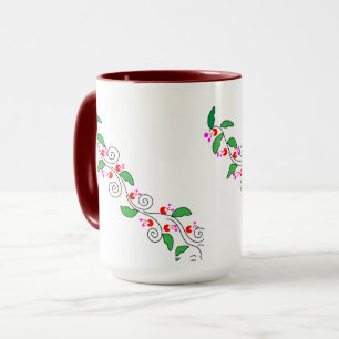 FLORAL DESING MUG